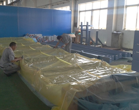 Shanghai Zhisheng Machinery Company on-site packaging picture